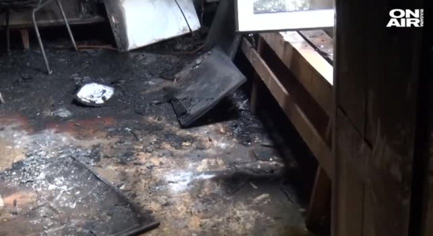 Пожар избухна в пловдивско училище, няма пострадали