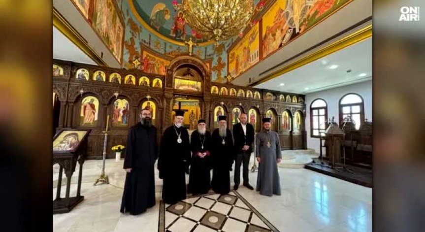 Първа литургия на български език в Дубай