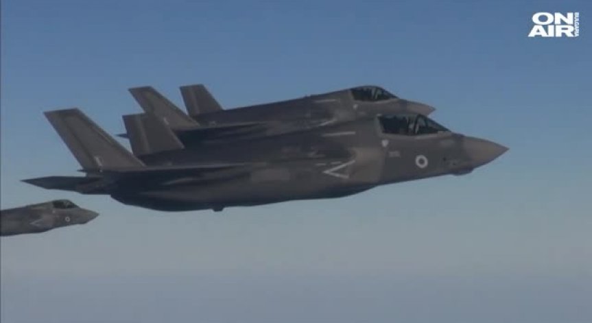 ВВС на Великобритания се сдобиха с четири изтребителя F-35