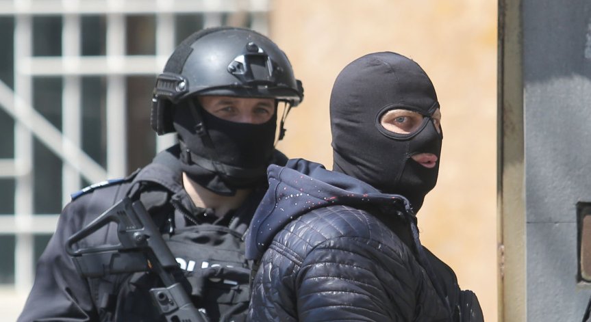 ГДБОП с акция в Агенция 