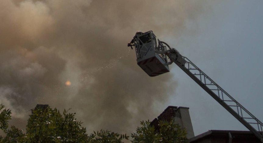 Пожар в квартал ''Младост''.