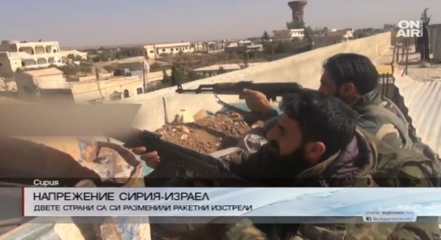 Ракети и обвинения между Израел и Сирия