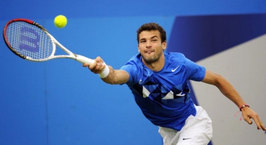 Хванаха Никол Шерцингер и Григор Димитров да се целуват