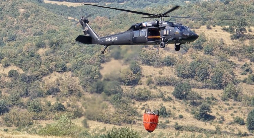 Голям пожар край Горно Луково, обявиха частично бедствено положение