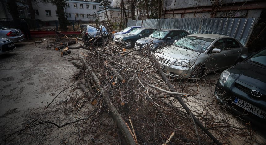 Хвърчат ламарини, огради, падат дървета: Столичната община реагира на сигнали