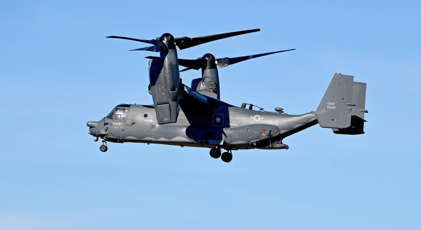 Разби се самолет на САЩ с морски пехотинци на борда