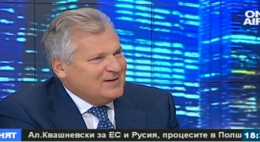 Александър Квашневски: Надявам се енергийните проекти да обединят Европа