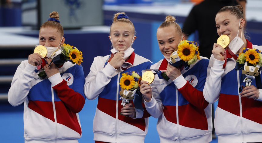 Историческо злато: Рускините спечелиха титлата в спортната гимнастика