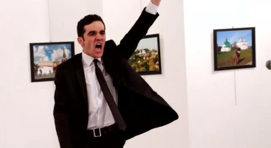 Снимка от убийството на руския посланик в Турция спечели World Press Photo