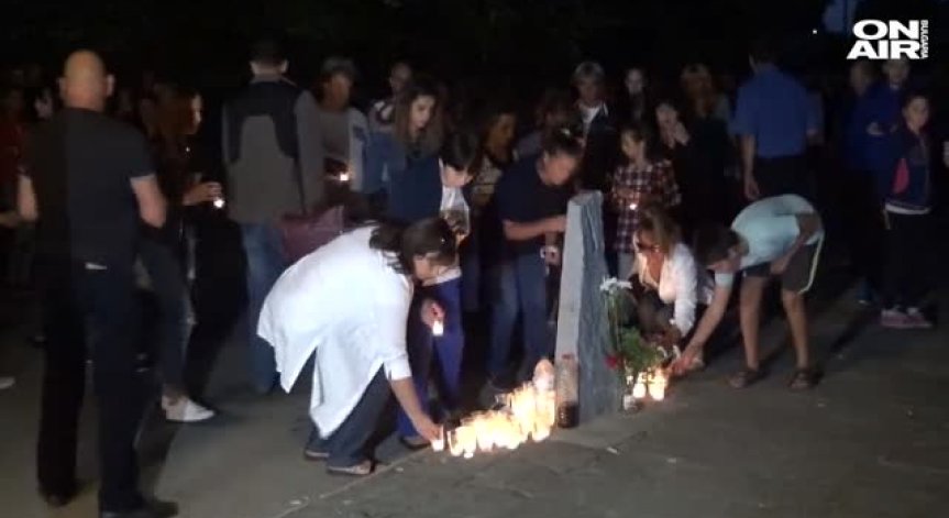 Мирно шествие в памет на загиналия в Катуница Павел Толев