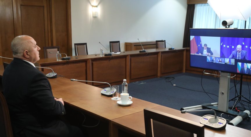 Борисов настоя пред Шарл Мишел за компенсационен механизъм за ваксините