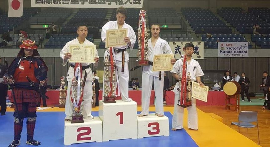 Българин стана трети на Grand Prix по карате киокушин в Япония