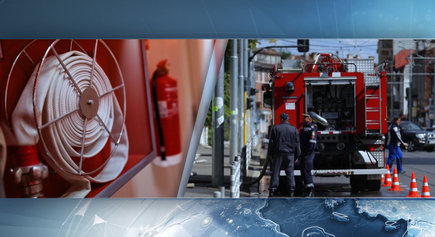 Пожар горя в столично заведение на 
