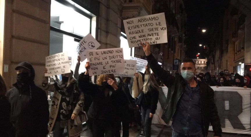 Вълна от протести в Европа заради рестрикциите срещу Ковид-19