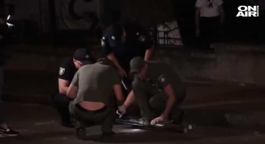 Стреляха с гранатомет по сграда в Киев
