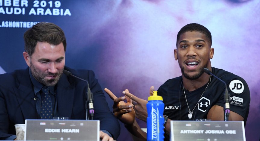 Промоутърът на Джошуа е заразен с коронавирус