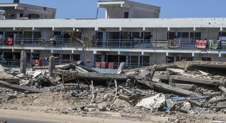 Нападението е последното от поредицата израелски удари по училищни сгради.