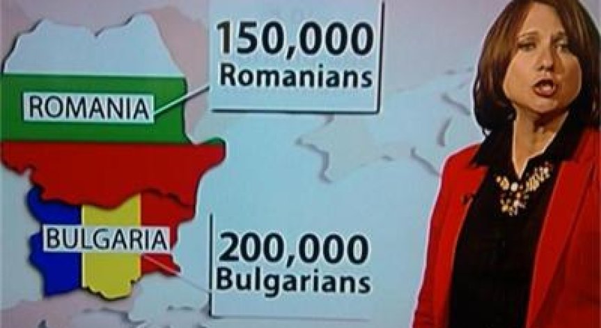 BBC обърка флаговете на България и Румъния