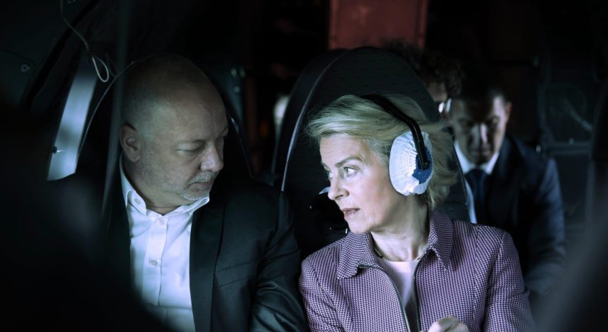 МС за самолета на Урсула фон дер Лайен: Не се наложи пренасочване на полета