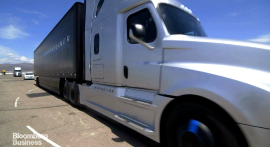 Първият безпилотен камион, достигнал трето ниво на самоуправление