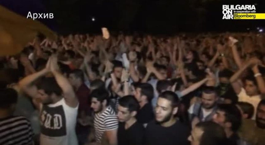 Поредна нощ на протести в Армения