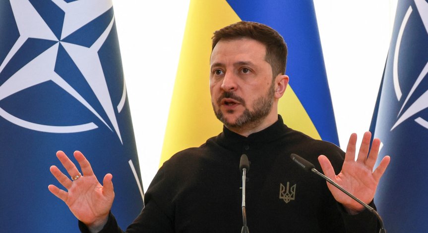 Зеленски припомни въздушната атака срещу град Запорожие.