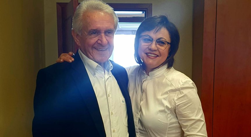 Нинова прекрати кампанията си, почина началникът на кабинета ѝ