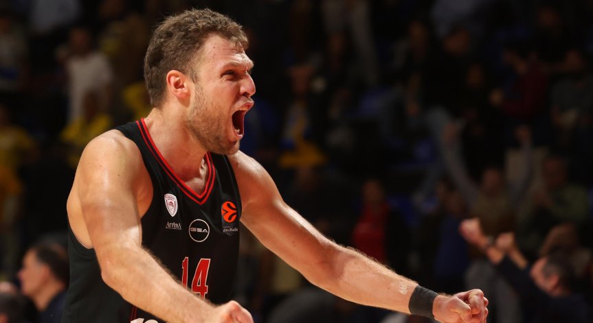 Александър Везенков за пореден път се доказа като №1 в Евролигата