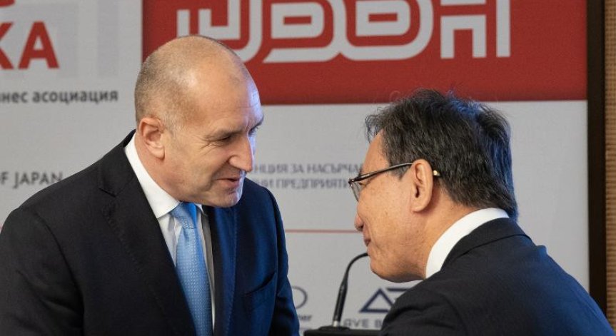 Той имаше среща с участието на представители на Японско-българската бизнес асоциация.