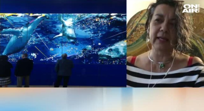Дигитални мозайки на българка украсиха летището в Канада