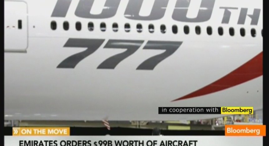 Boeing след авиошоуто в Дубай 2013
