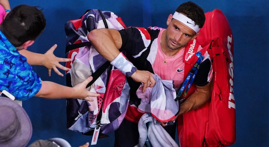 Григор Димитров отпадна от №91 в света