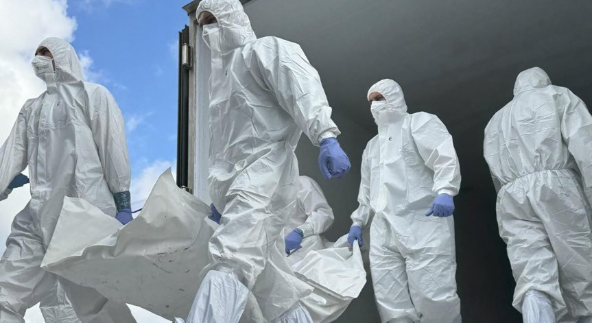 Русия предаде на Украйна 1000 тела на загинали войници