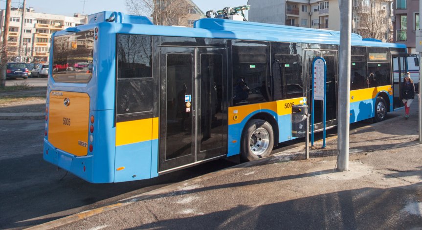 Нападение на спирка пред Народната библиотека.