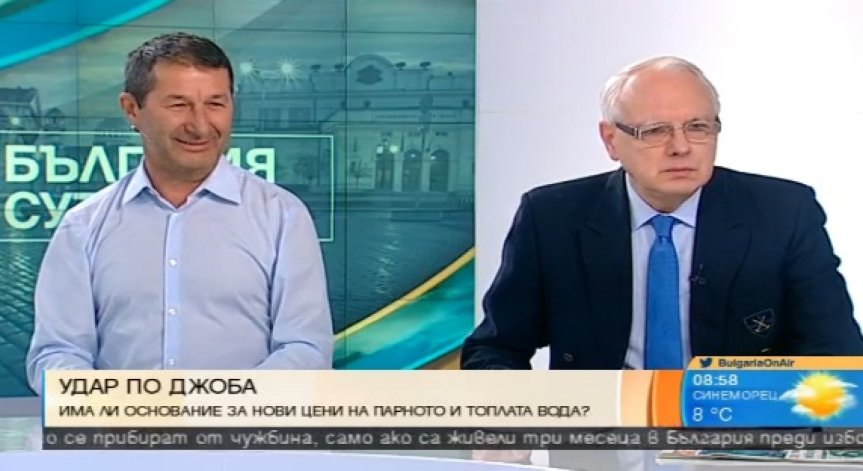 След скока в цените на газа, водата, тока... спор между Велизар Енчев и Владимир Каролев