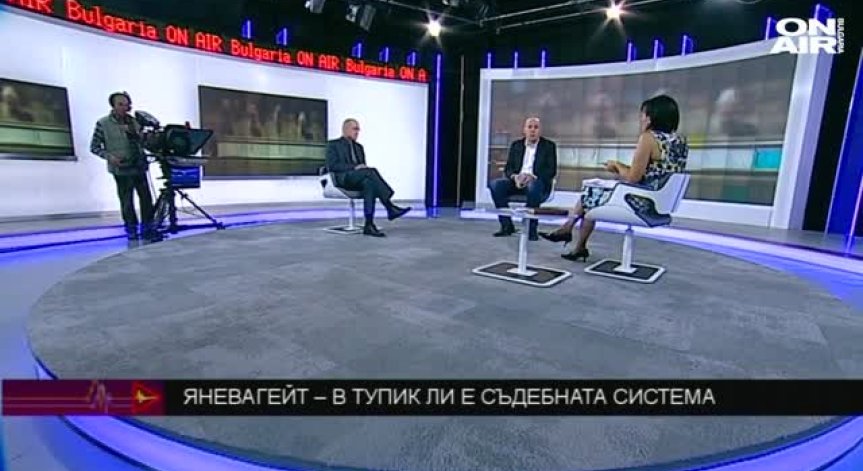 Петромир Кънчев и Николай Гунчев в Полиграф