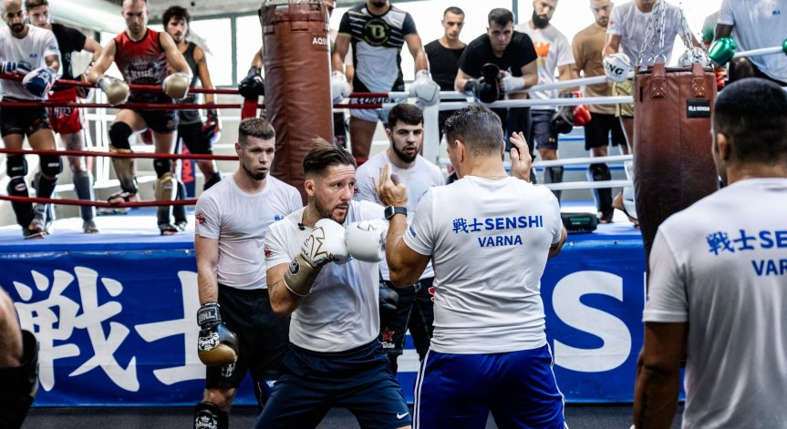 Алберт Краус и Анди Зауер тренират бъдещи и настоящи SENSHI шампиони във Варна