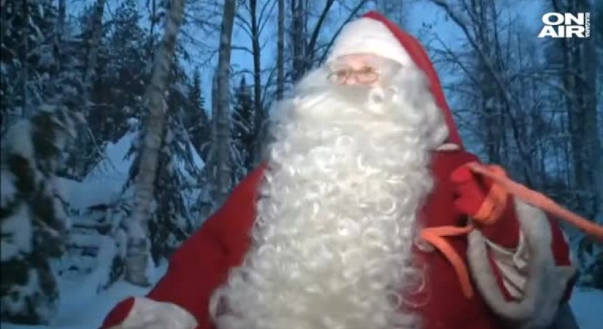 Дядо Коледа с послание към малки и големи