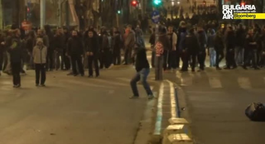 Сблъсъци в Гърция