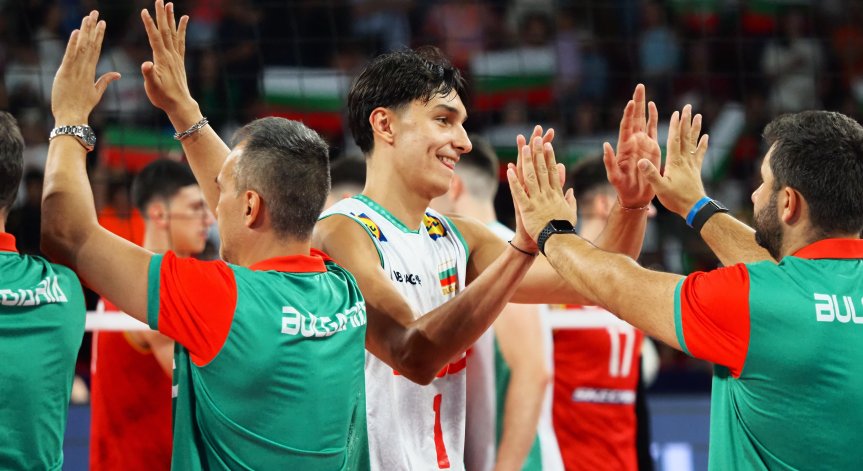 България срази Северна Македония с 3:0 на старта на Евроволей 2026