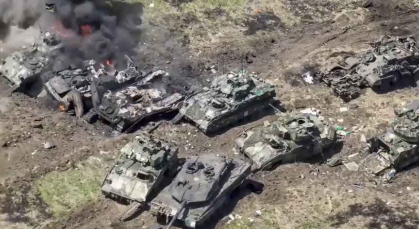 Руски войник получи близо $12 000 награда за унищожен танк Leopard