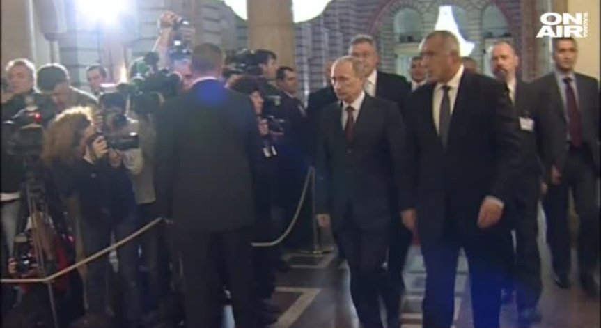 Енергийните теми - водещи по време на срещата Борисов - Путин