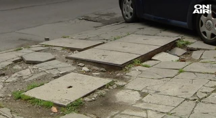 Тротоари в 