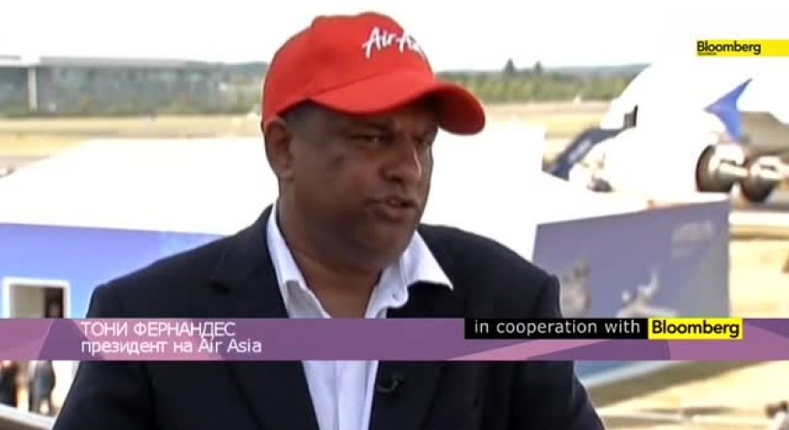 Тони Фернандес, президент на Air Asia