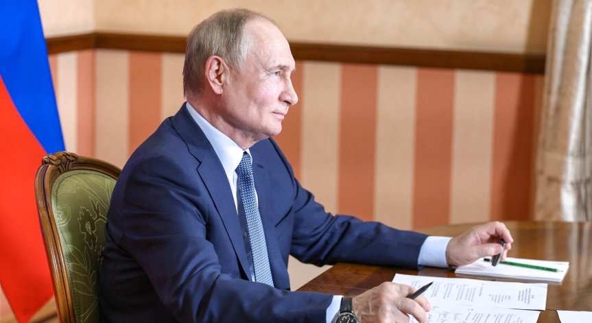 Лариджани беше приет в Кремъл от Путин.