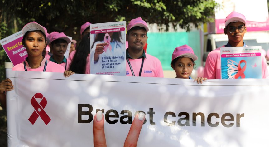 11 от всеки 100 души в Индия са изложени на риск да развият рак в някакъв момент от живота си.