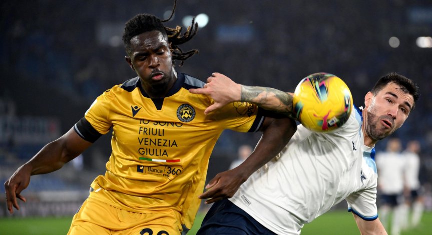 Удинезе се оказа костелив орех за Лацио.