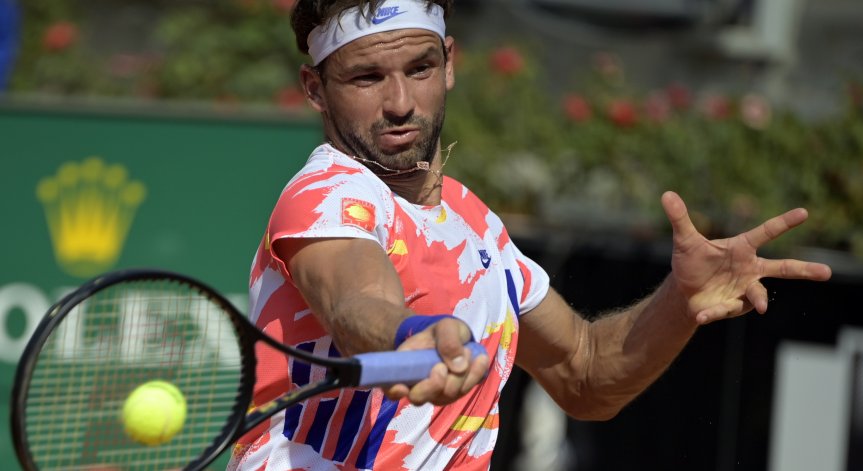 Григор приключи участието си на двойки в Рим