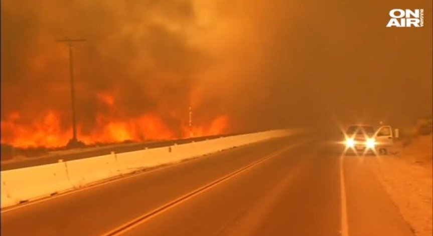 Пожар в Калифорния наложи евакуацията на над 82 000 души