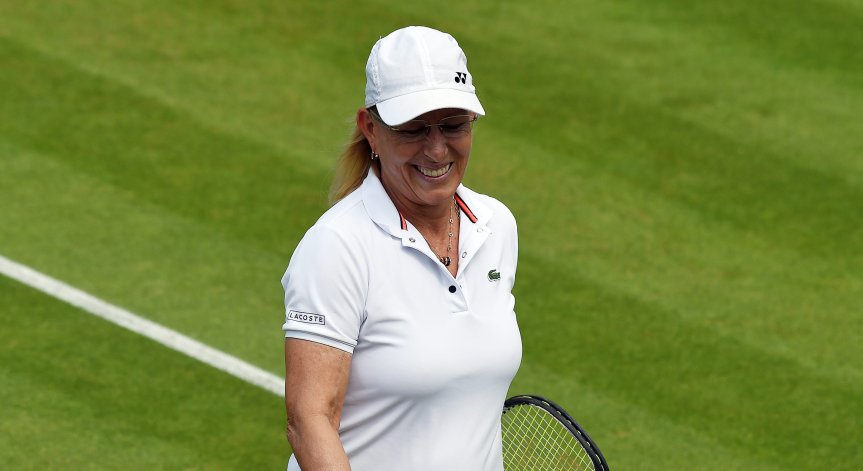 Боец на корта, боец и извън него: Навратилова пребори рака